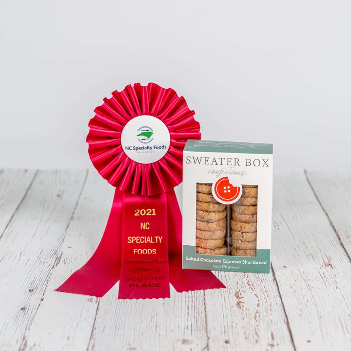 Salted Chocolate Espresso Shortbread